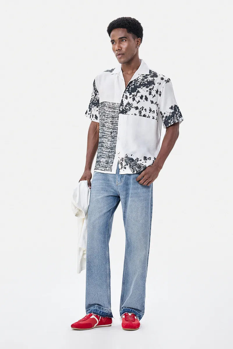 Snitch Straight Fit Washed Jeans image 2