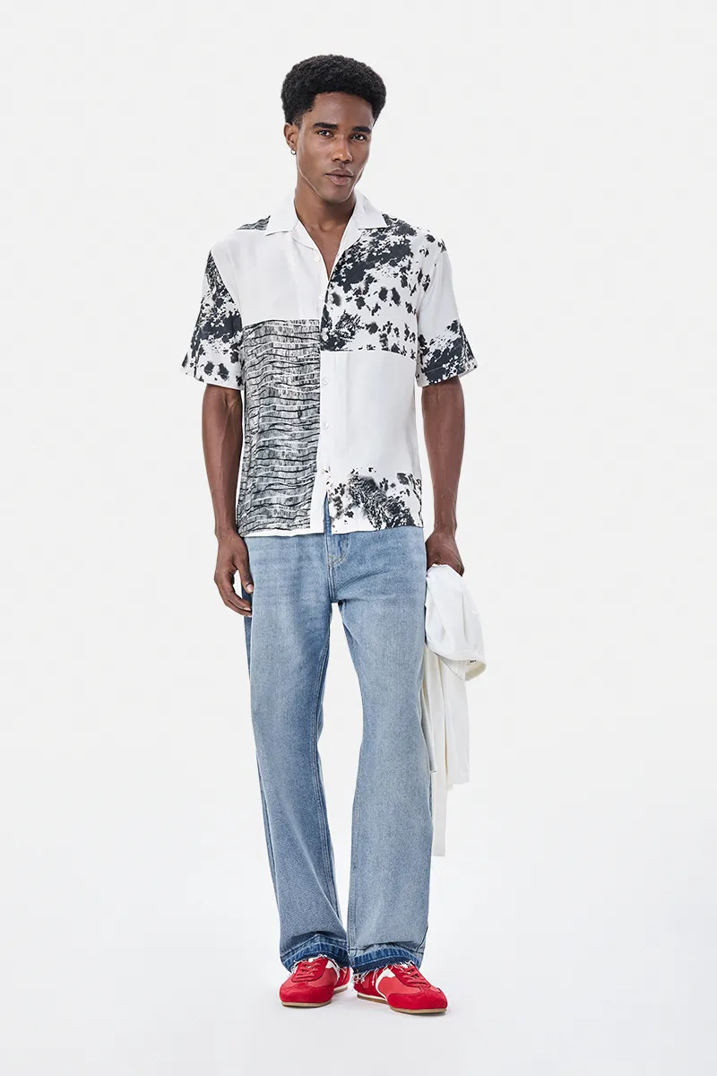 Snitch Straight Fit Washed Jeans image 3