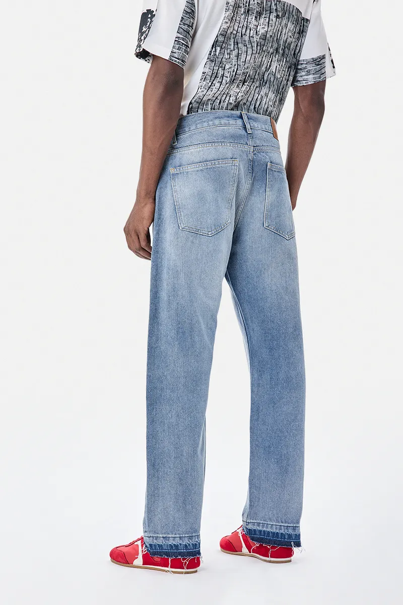 Snitch Straight Fit Washed Jeans image 5