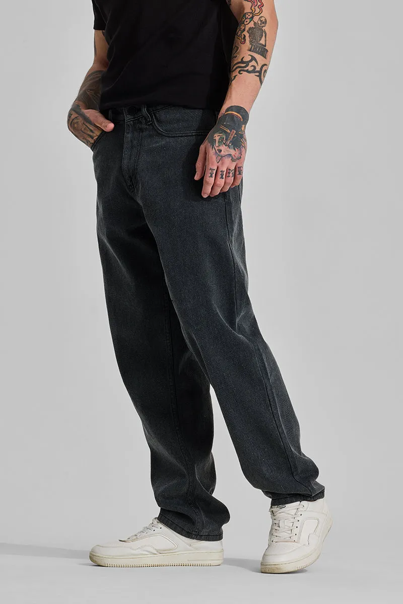 Snitch Charcoal Grey Baggy Fits Jeans image 5