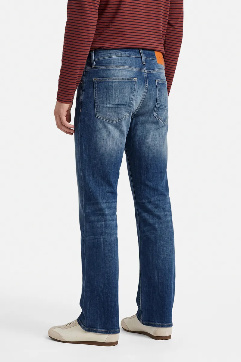 Snitch Washed bootcut fit jeans image 6