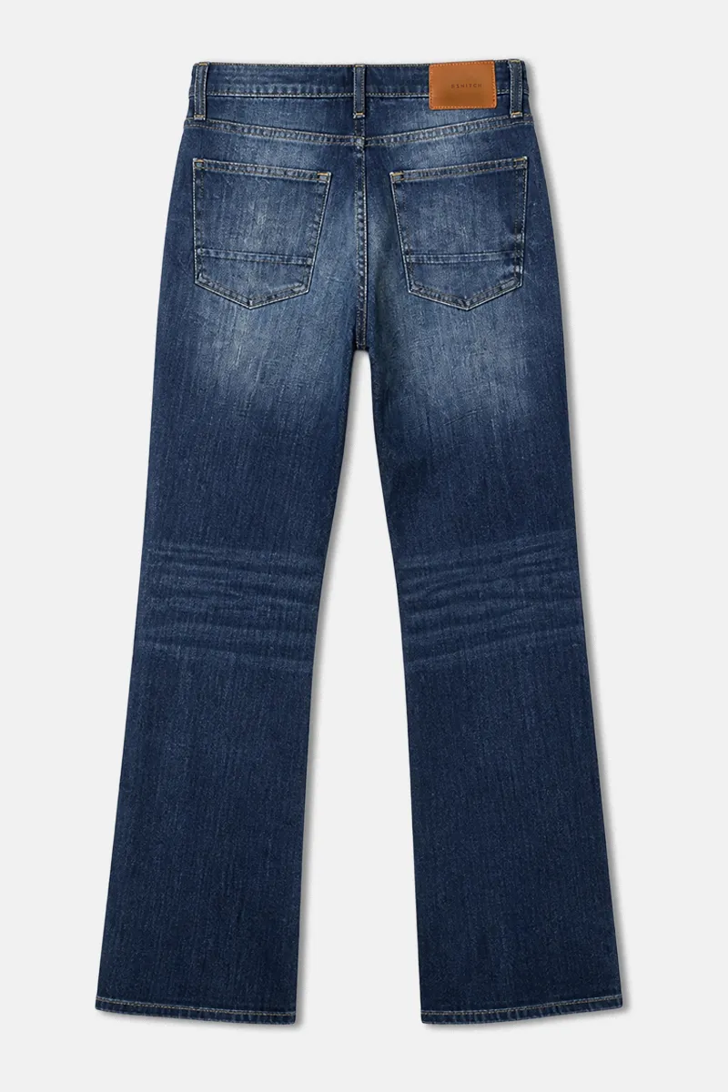 Snitch Washed bootcut fit jeans image 5